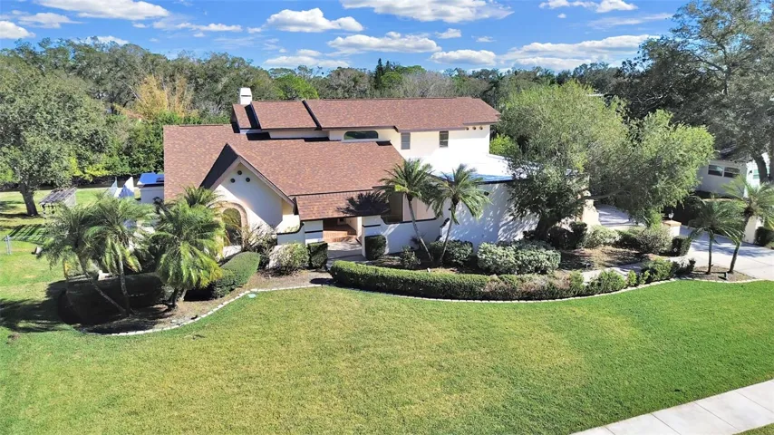 Custom Built Spanish/Mediterranean Waterfront Home.