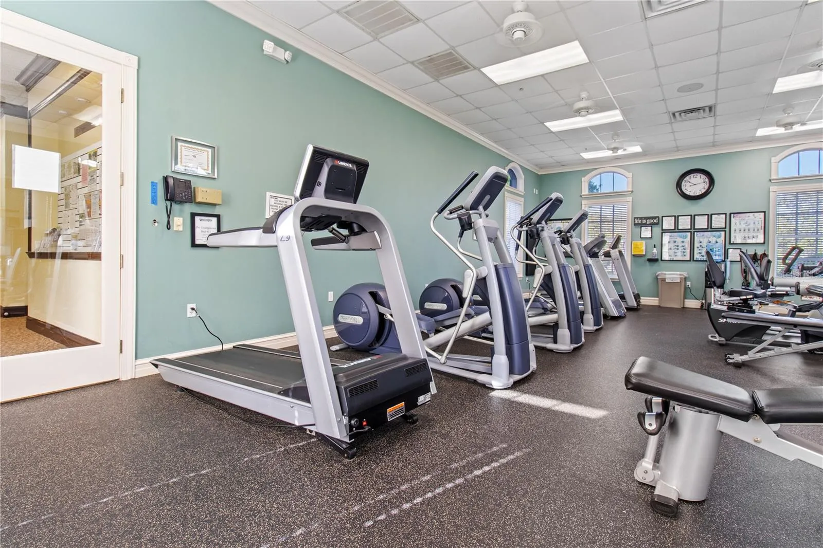 Workout room