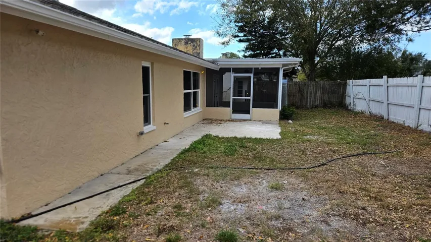 Back yard
