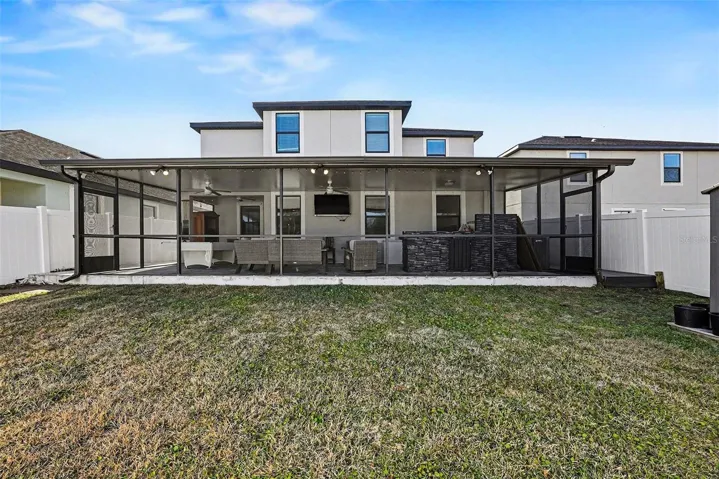 Backyard - 12530 BALLENTRAE FOREST DR, RIVERVIEW, FL 33579