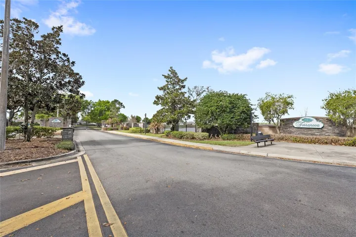 community gated entrance