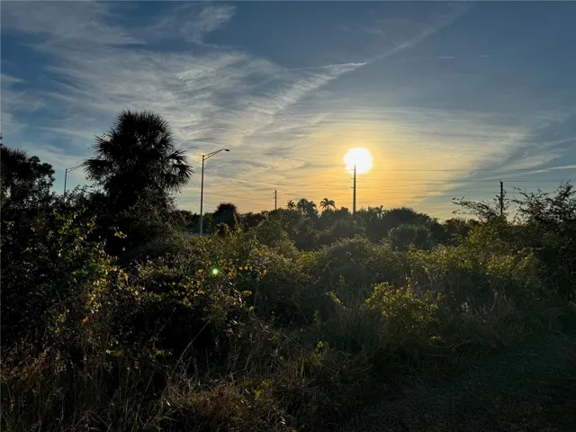 Beautiful Sunset opportunities from your future lanai/pool/garden!