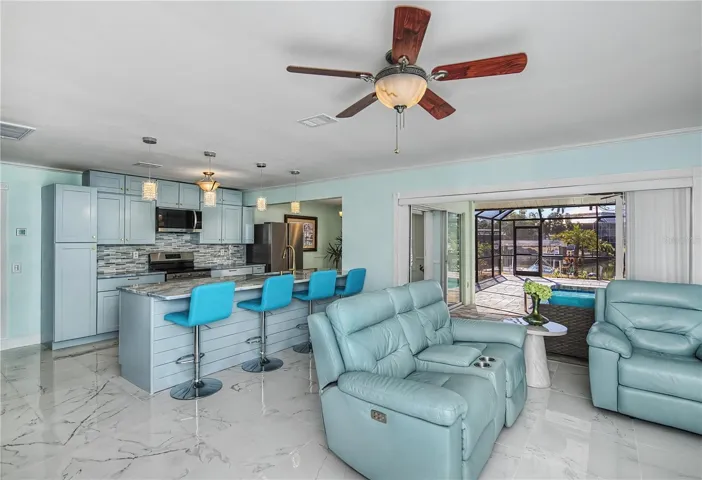 Open floor plan