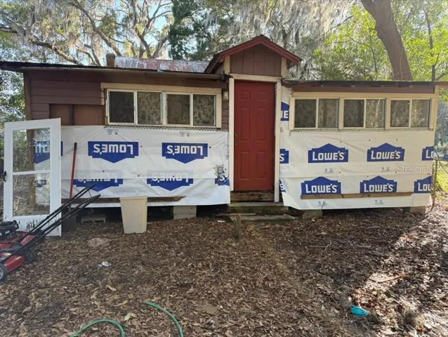back exterior reno