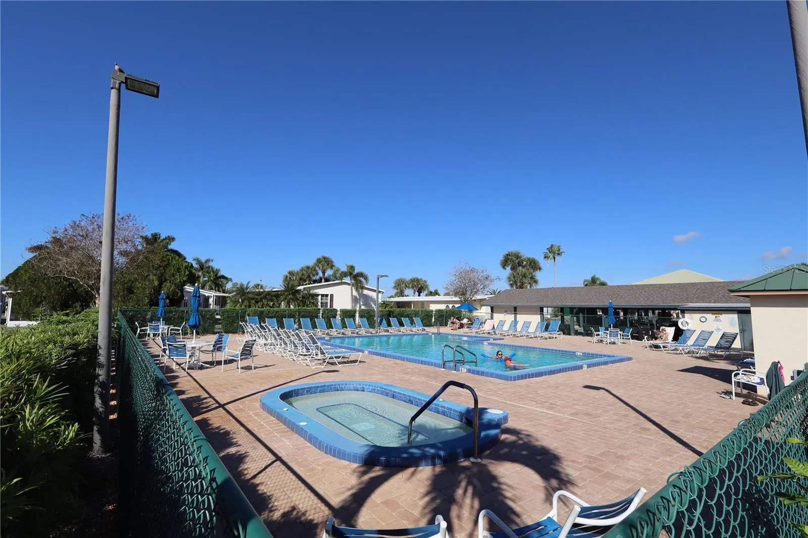 1 OF FOUR HEATED POOLS