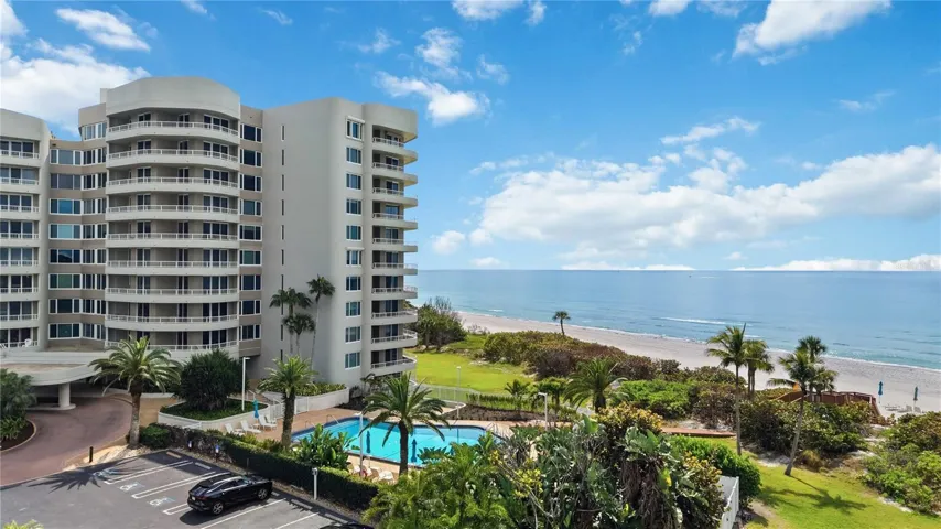 The Beaches Condo Complex facing South