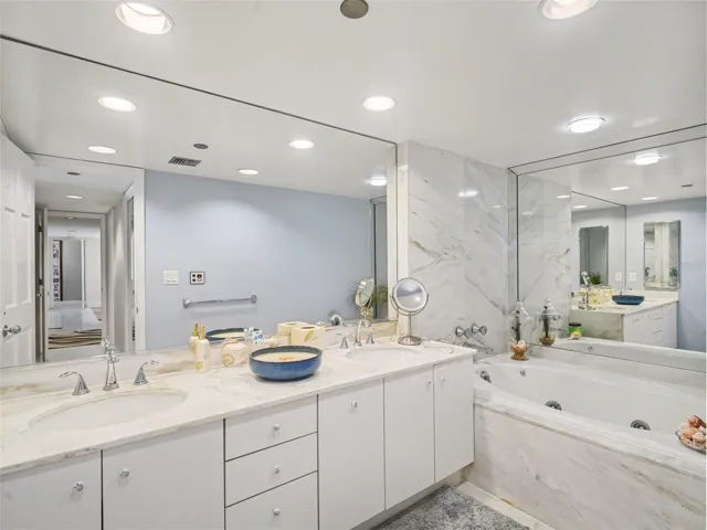 Primary Bath with Whirpool Tub