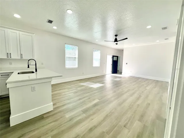 View of the dining room and living room Areas