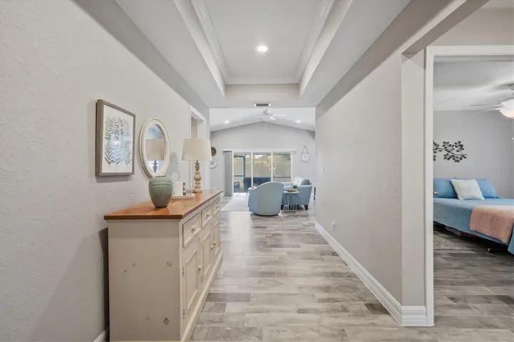VIEW FROM FRONT DOOR ENTRY
