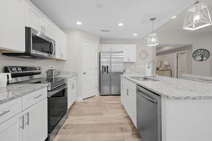 KITCHEN VIEW FROM DINING AREA