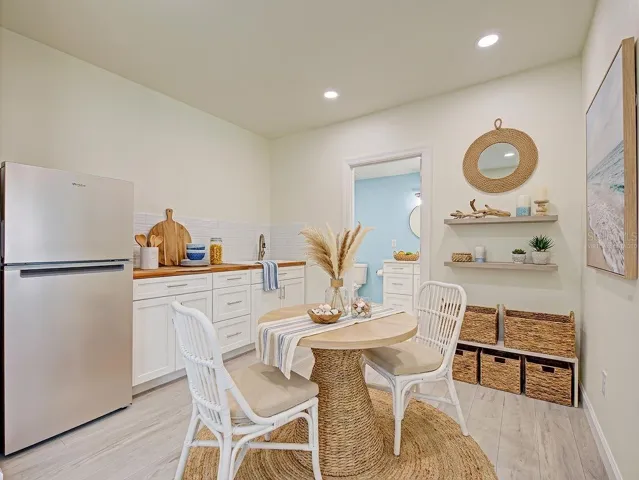 kitchenette virtually staged
