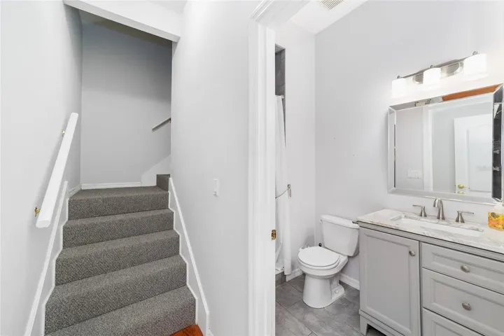 Bathroom 4 and Bonus Room Stairs