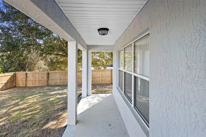 Rear Porch
