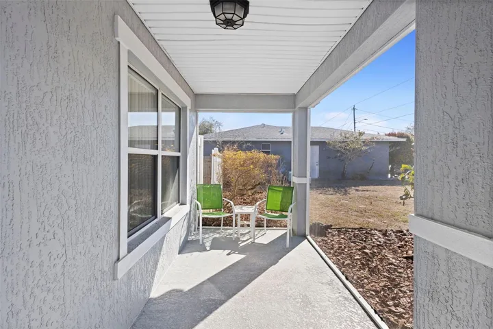 Front Screened porch