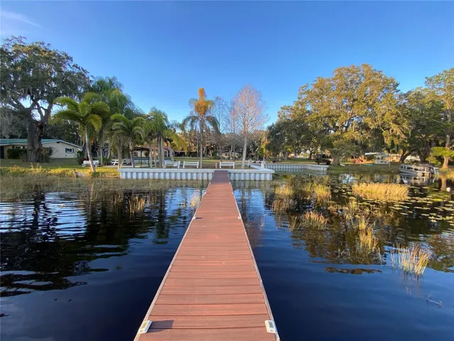 VIEW OF HOME FROM DOCK
