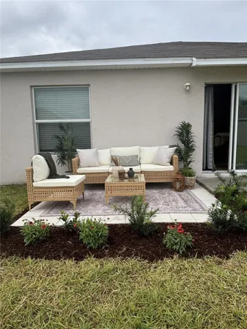 Back yard patio