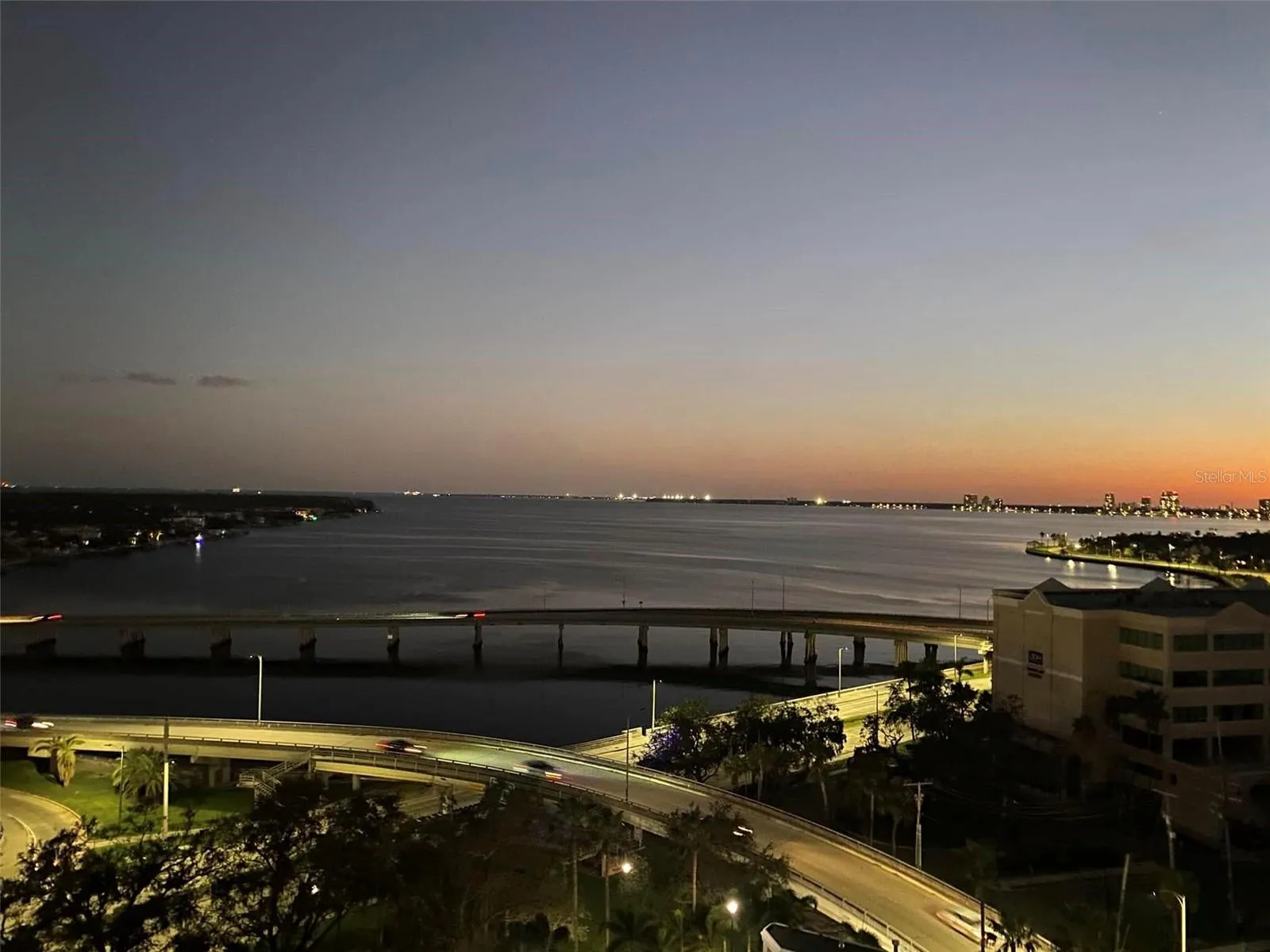 Unit's balcony view