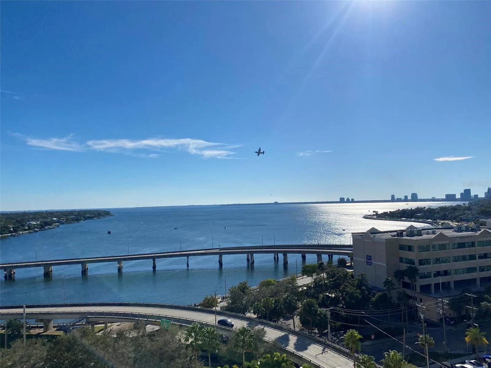 Unit's balcony view