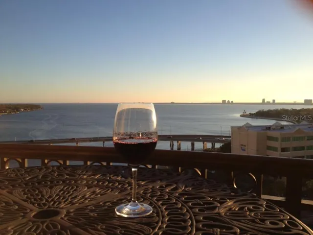 Unit's balcony view