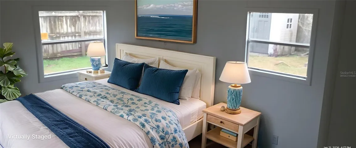 back bedroom virtually staged