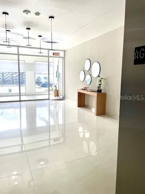 building lobby area