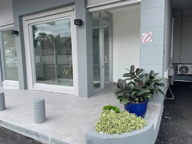 building main entrance