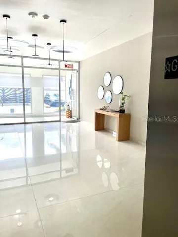 building lobby area