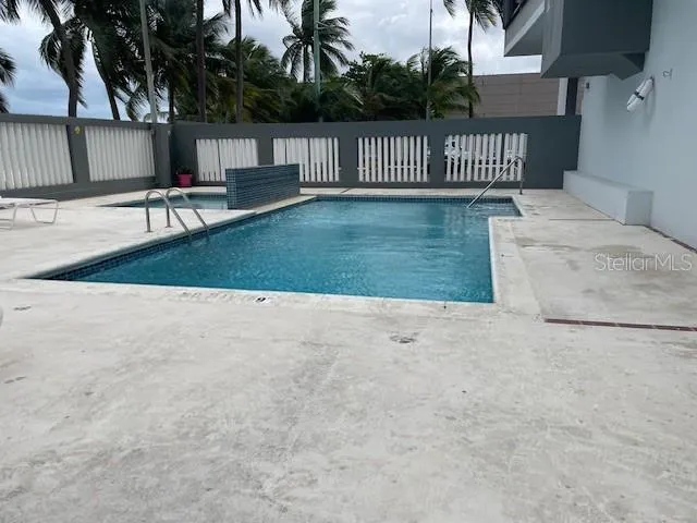 building pool area