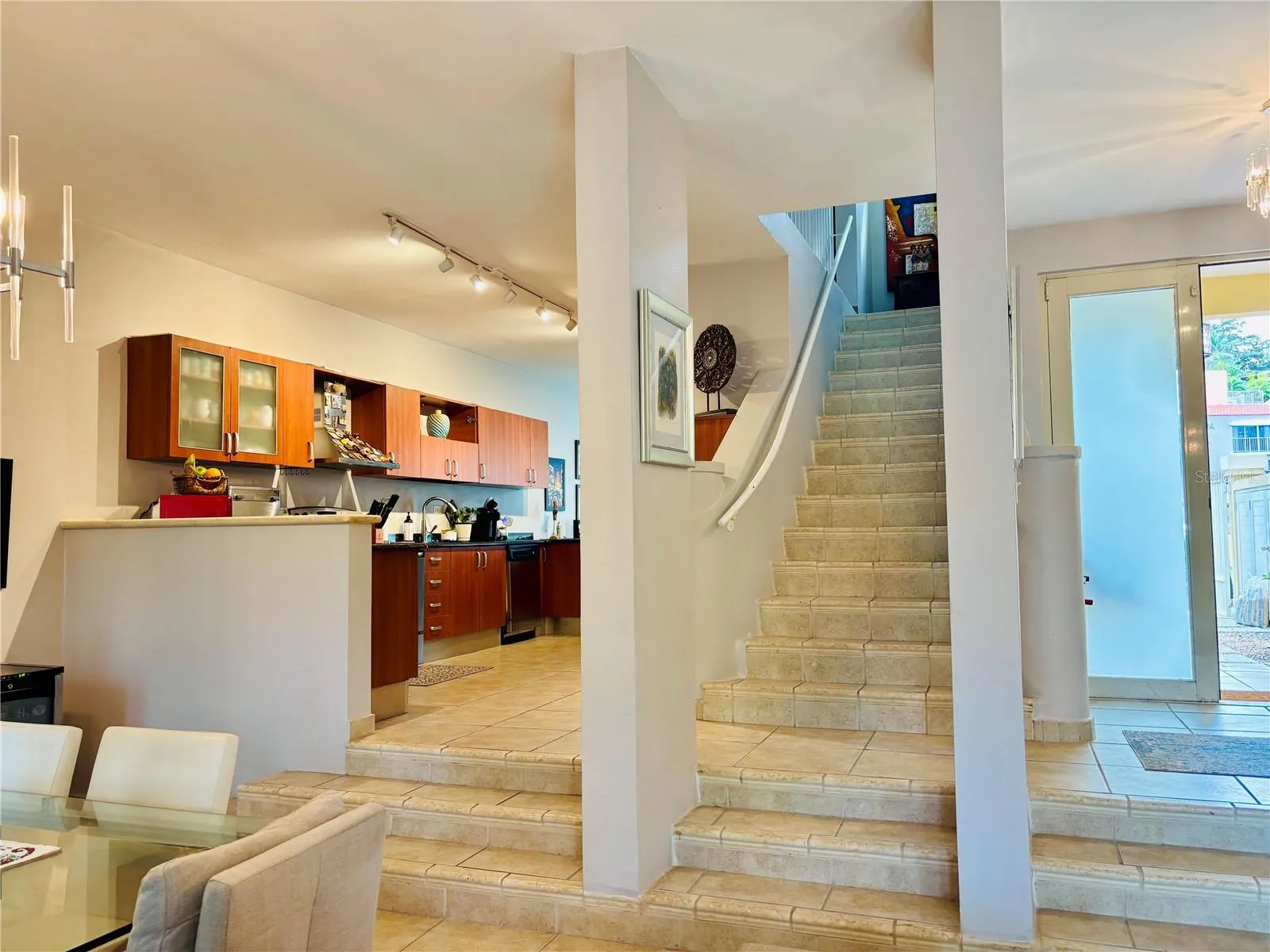 access to second floor