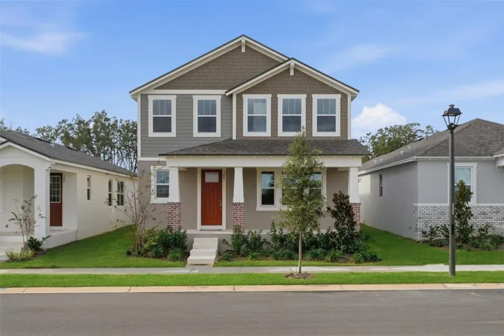 Rainwood Lot 112 Exterior - Grayton Floorplan - Craftsman Elevation