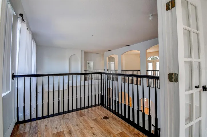 2nd Floor - Primary Suite Juliet Balcony and sitting area