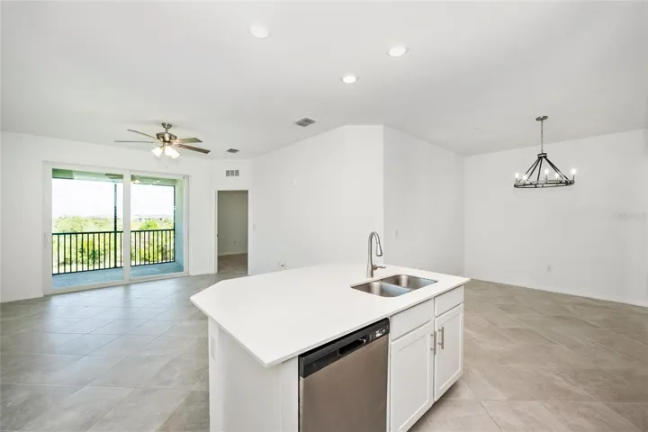 kitchen/living/dining