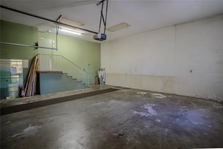 Large garage