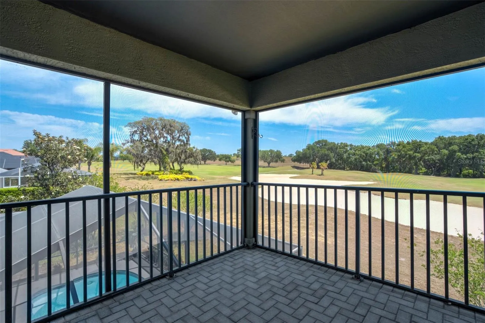 Upstairs Balcony