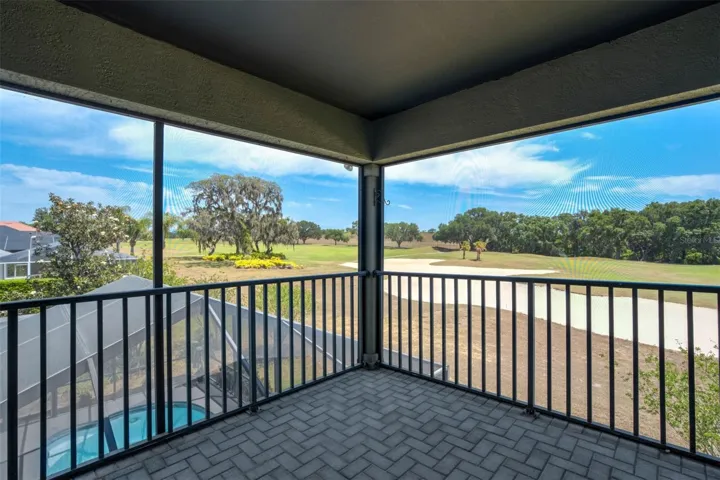 Upstairs Balcony