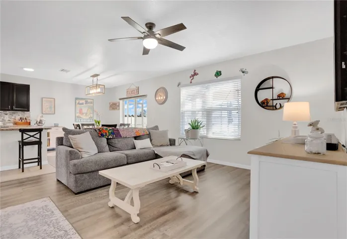 Open floor plan