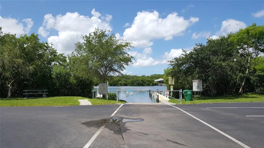 Gulf Cove Privat Boat Ramp.  Low annual fee.  This is Optional....