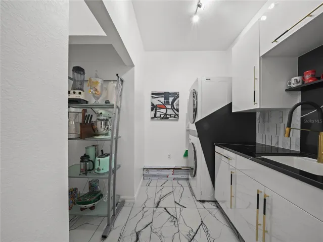 Laundry Room with Custom Storage