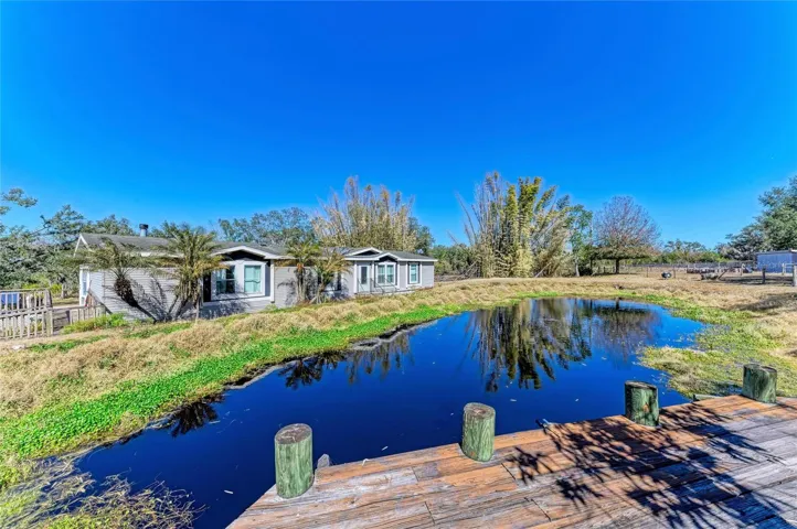 Main house & pond