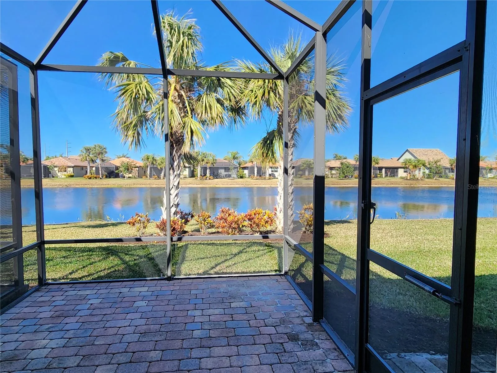 The Owner had a bumpout screen enclosure with high ceiling added to lanai
