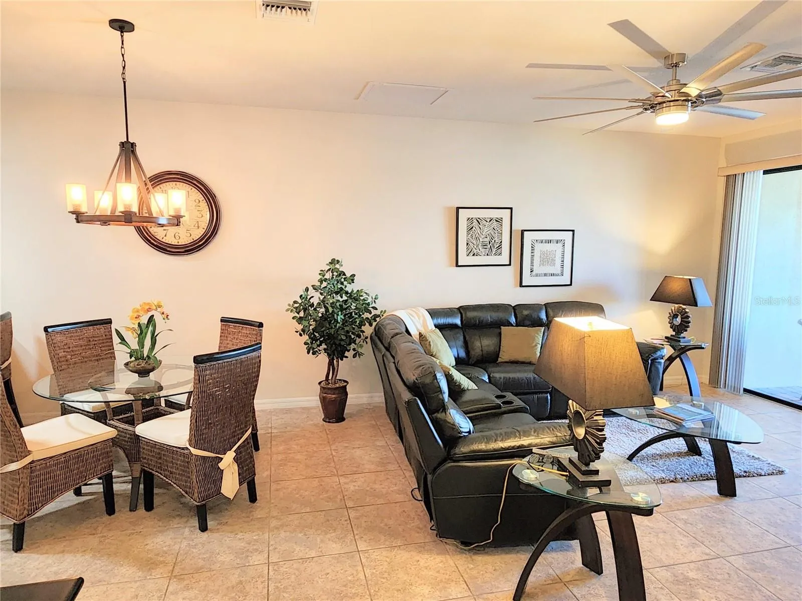 open floor plan