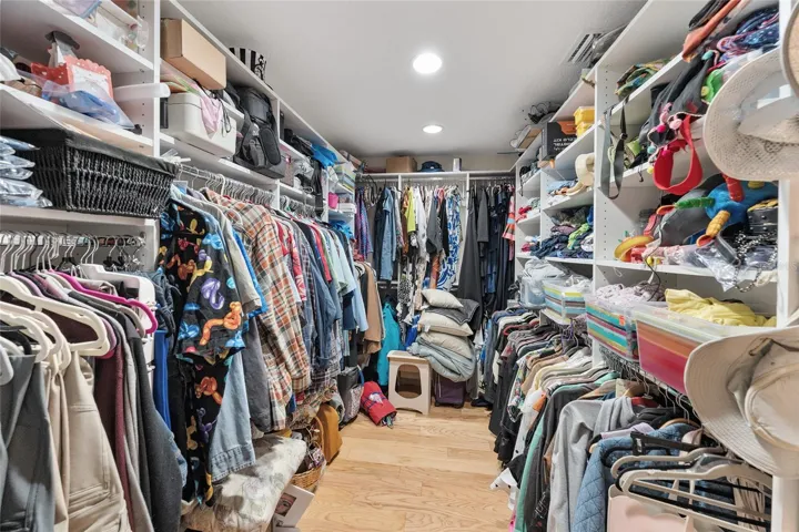Oversized closet