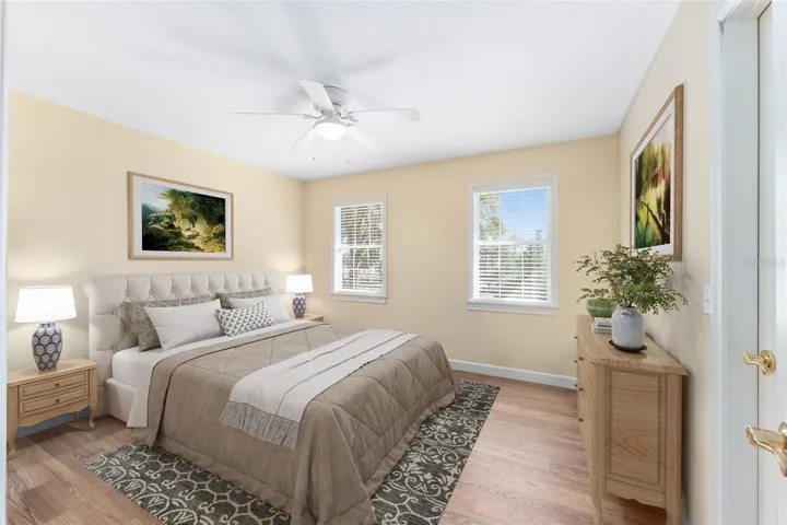 What the front guest room would look like as a bedroom!