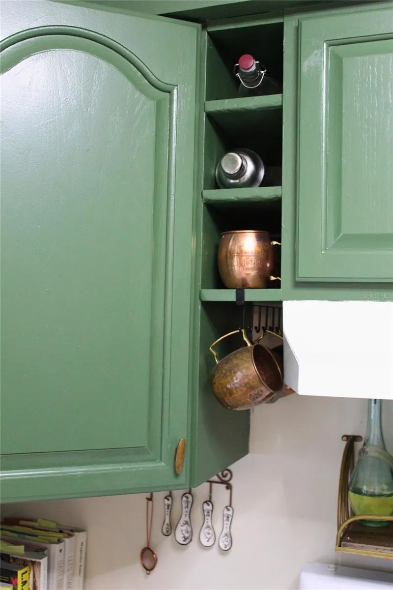 Custom Cabinets with Custom accents.