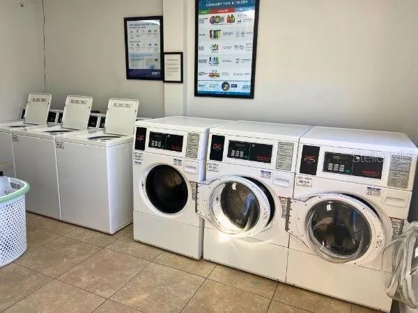 On Site Laundry facilities
