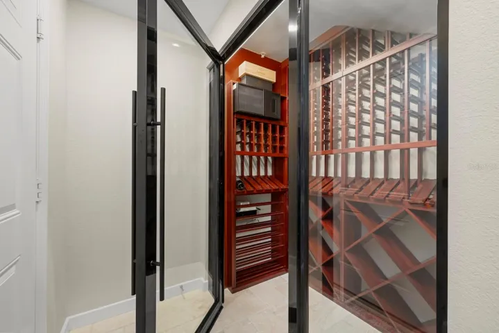 400+ wine bottle cellar.