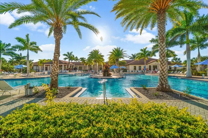 Main resort style pool.