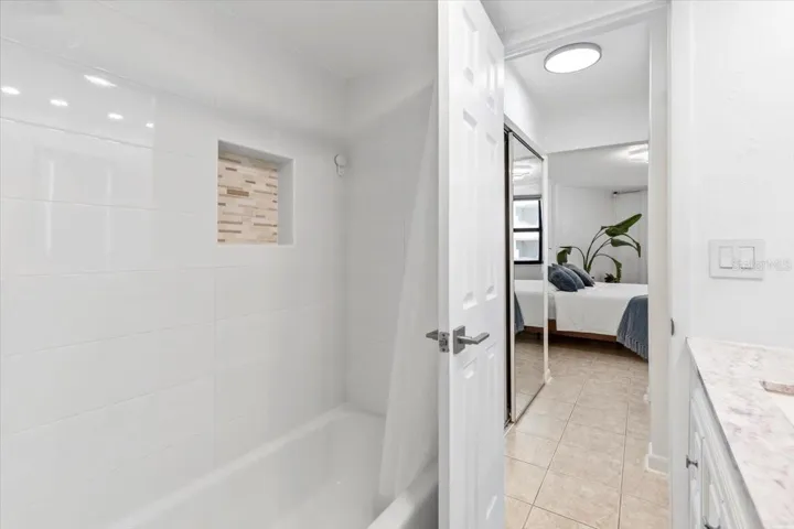Pristine primary bathroom