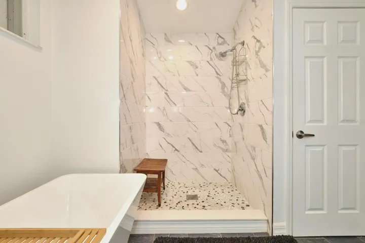 walk in shower