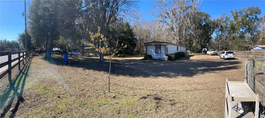Entrance to lot